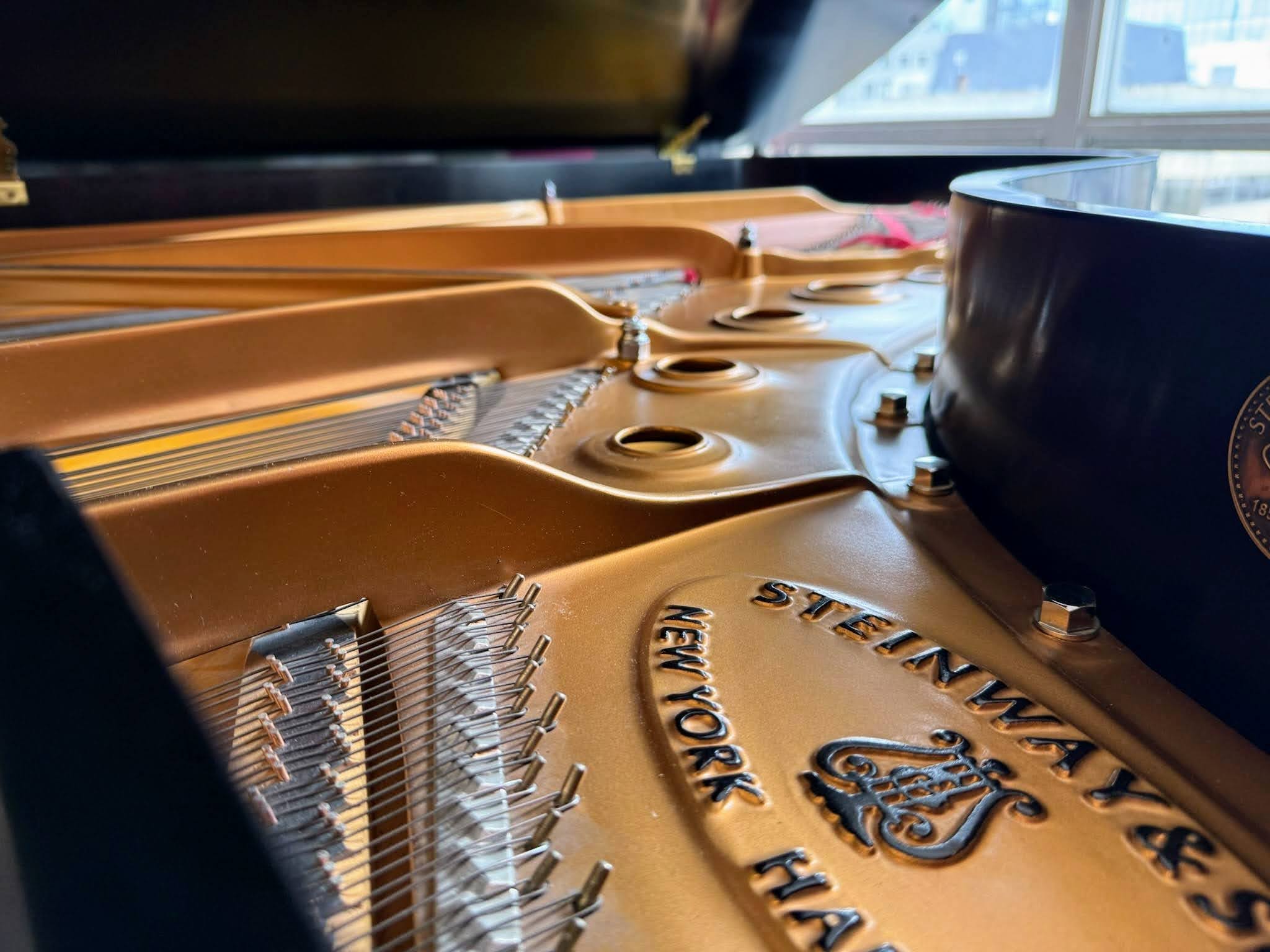 Closeup of the inside